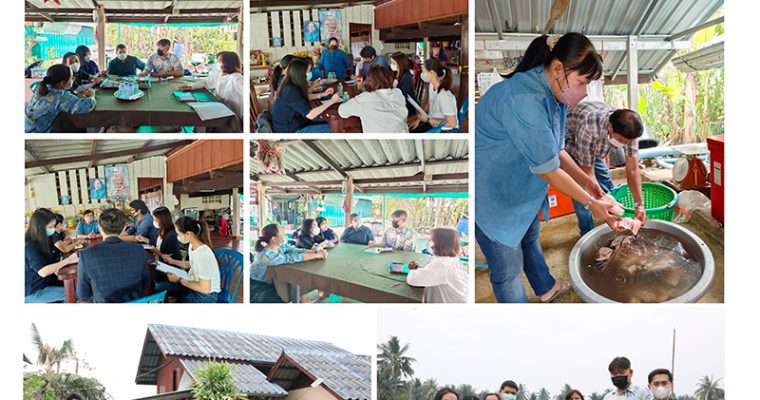 Faculty of Science and Technology Field to Household Data Collection in Life Quality Development and Income Promoting Project to Foundation Community with Science, Technology, and Innovation at Samut Songkhram Province, in Fiscal Year 2023